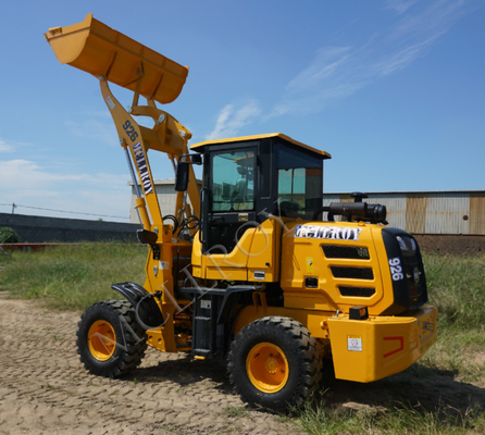 Compact Articulated Wheel Loader Laser Cutting Machine For Bumper Cab Steel Plate Cut