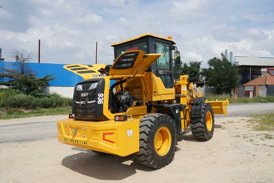 Front 2.5 Ton Wheel Loader Bucket Capacities 1.1M3 Impact Resistance
