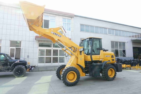 Operating Weight 2500kg Front End Wheel Loader Air Brake Articulated