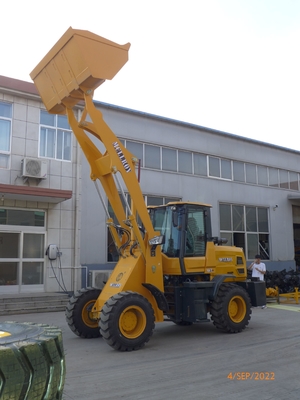 Operating Weight 2500kg Front End Wheel Loader Air Brake Articulated