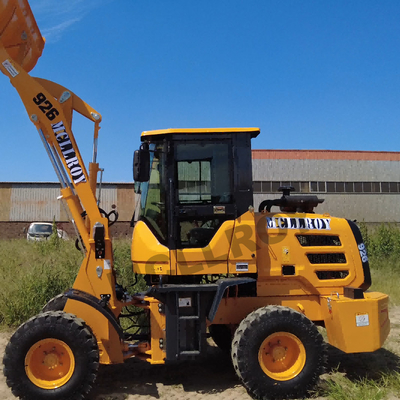 Isuzu Alex Front End Wheel Loader Mining Cycle Time Compact Shovel Loader Wheel Base 1400mm
