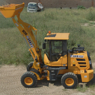 Isuzu Alex Front End Wheel Loader Mining Cycle Time Compact Shovel Loader Wheel Base 1400mm