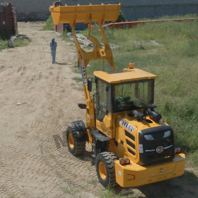 1500Kg Operating Load Front End Wheel Loader Brake Disc Brake Little 42kW