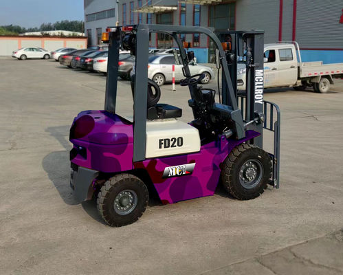 Customizable Settings Counterweight Forklift Truck Maximum Permissible Gradient 20 °