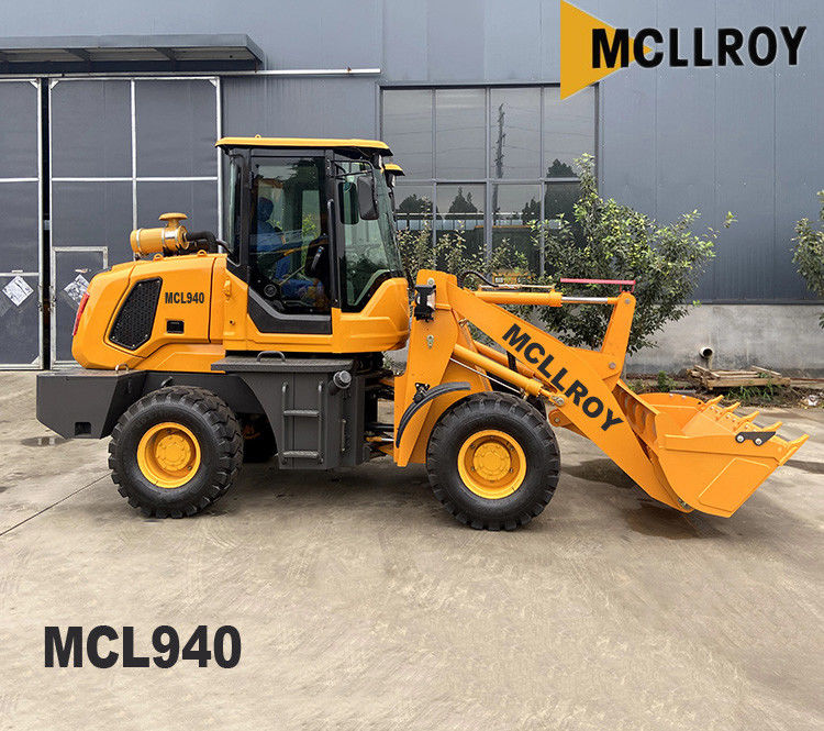 Front End 2.5 Ton Wheel Loader Shovel 2200kg Rate Load For Industrial