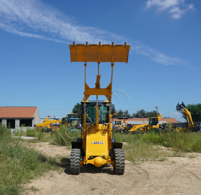 Articulated 1.5 Ton Wheel Loader Cycle Time 7 Seconds Yunnei Engine