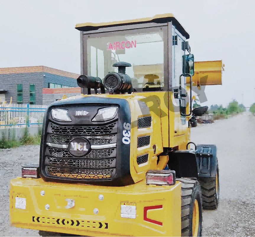 2400RPM Small End Wheel Loader Machine 0.6-1.0 M3 Bucket Capacity