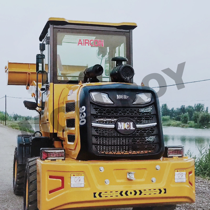 1600kg Load Little Compact Wheel Loaders CVT 265 Torque Converter Transmission