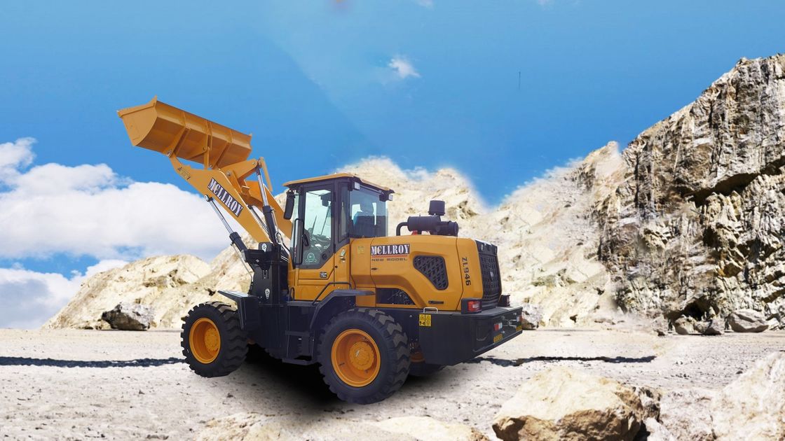 ISO Compact Wheel Loader 2200-2500Kg 24kRPM 1.4m3 Bucket Capacity