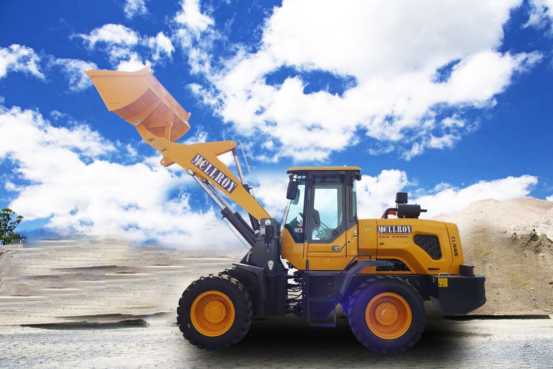 ISO Compact Wheel Loader 2200-2500Kg 24kRPM 1.4m3 Bucket Capacity