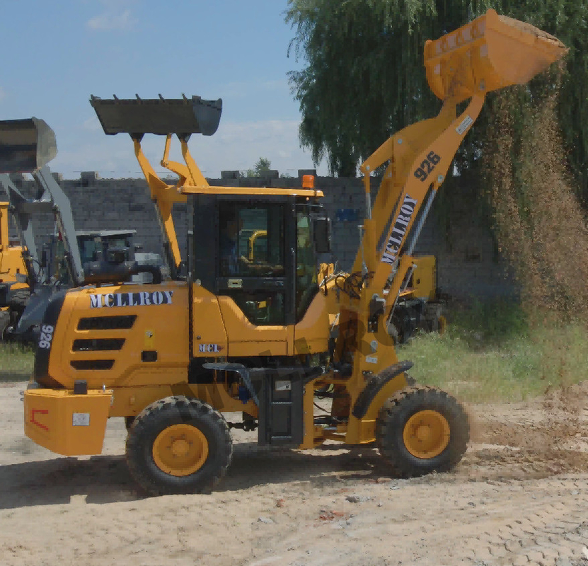 42kW Front End Wheel Loader Axle 2210 Mm Compact Loading Shovel