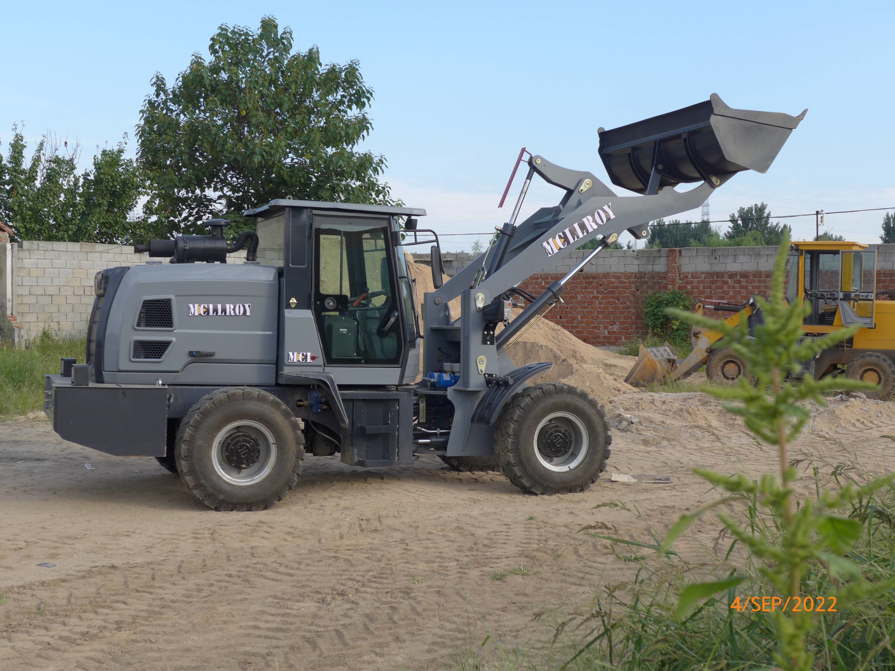 40KN 45 km/h Front Head Wheel Loader For Construction Engineering