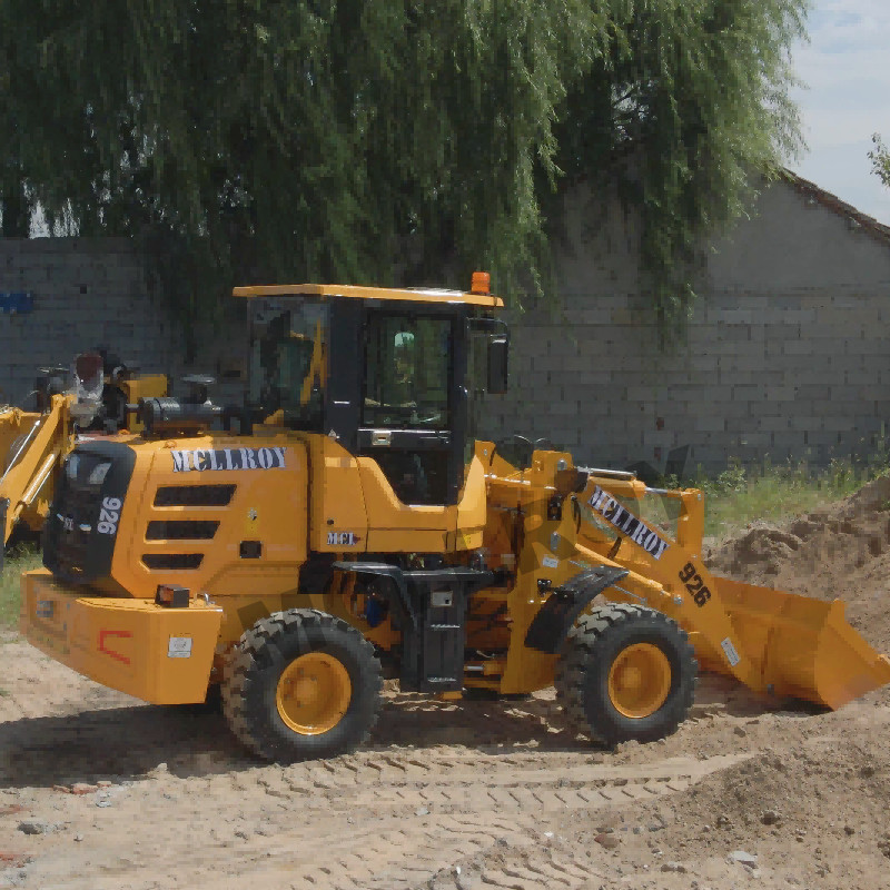 Articulating Transmission Front End Wheel Loader Mining Cycle Time Mini Compact Loader