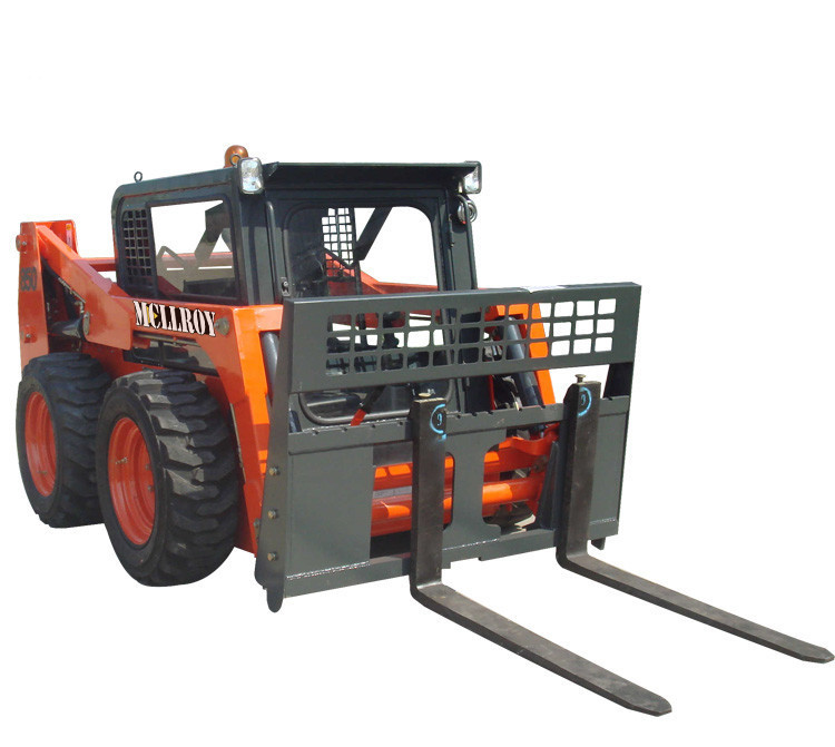 45kw Small Skid Steer MY850U 850KG Rate Loading Fast Cycle Times For Basement