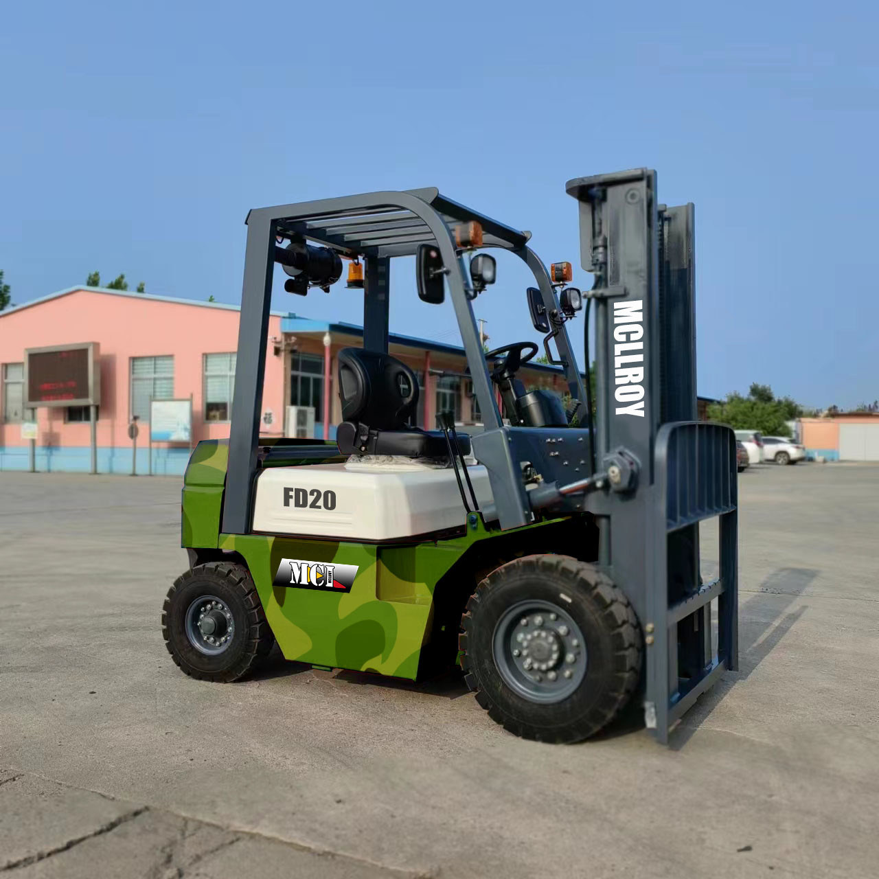 Reduced Operator Fatigue Interal Combustion Forklift Truck Working Pressure 18.5 Mpa
