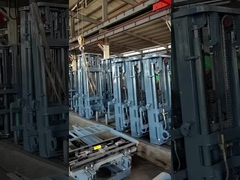 倉庫フォークリフト 4輪駆動,FD40 4000KG ディーゼルフォークリフト 21km / h