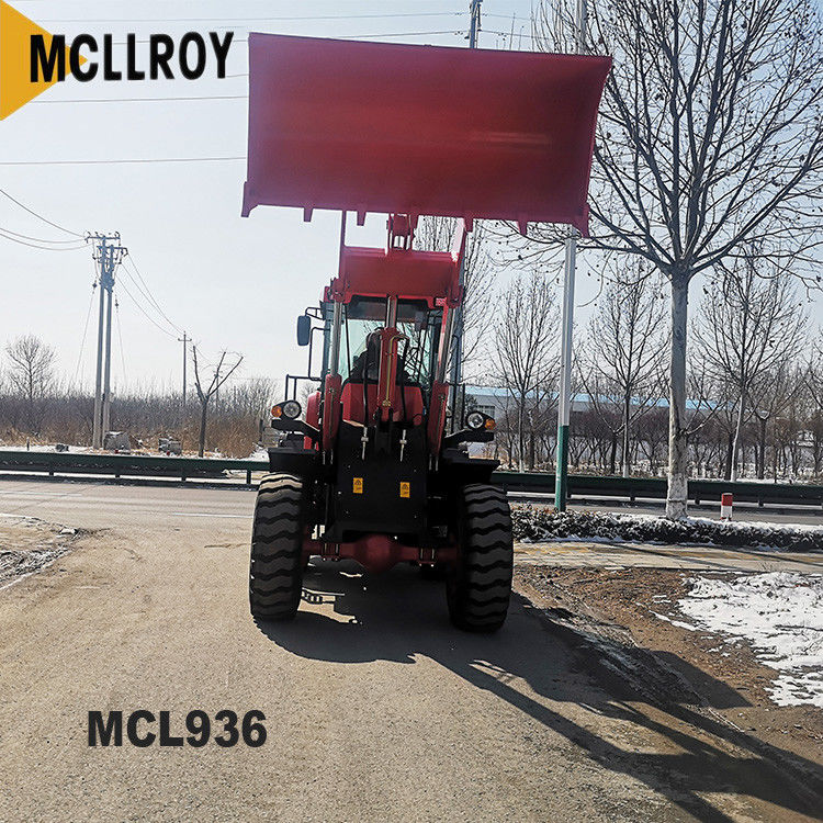 Front End 2.5 Ton Wheel Loader Mini For Construction Agriculture Garden