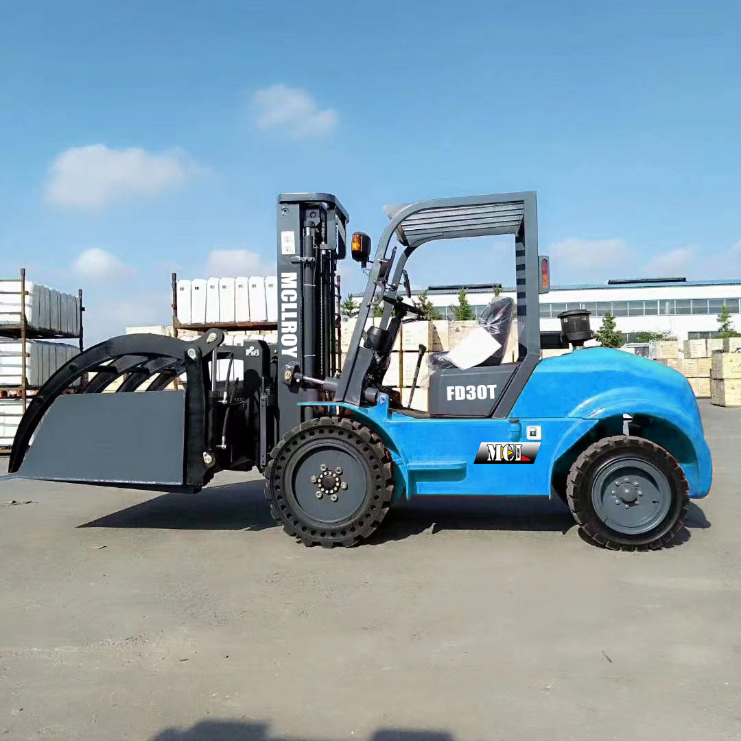 Productive Interal Combustion All-terrain Forklift Truck Working Pressure 18.5 Mpa